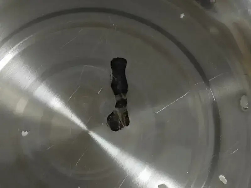 烧焦了！