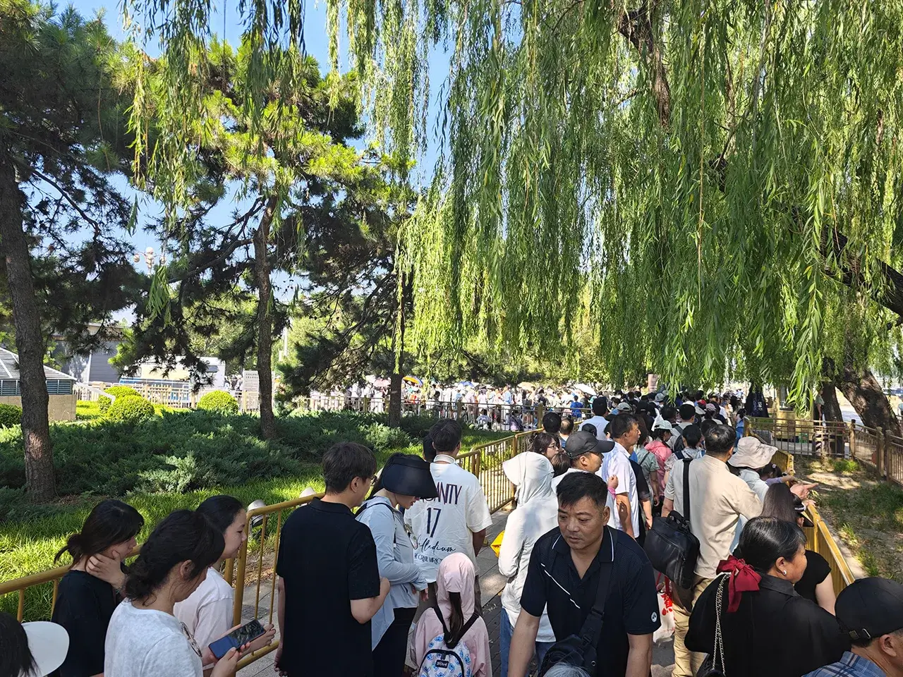 老北京排长队